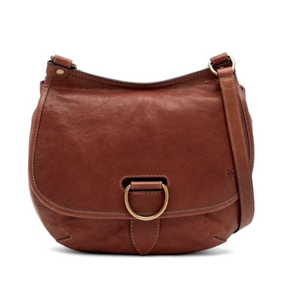 Frye Handbags - Frye Preowned Women’s Leather Lucy Crossbody Bag Purse Terracotta (P082)